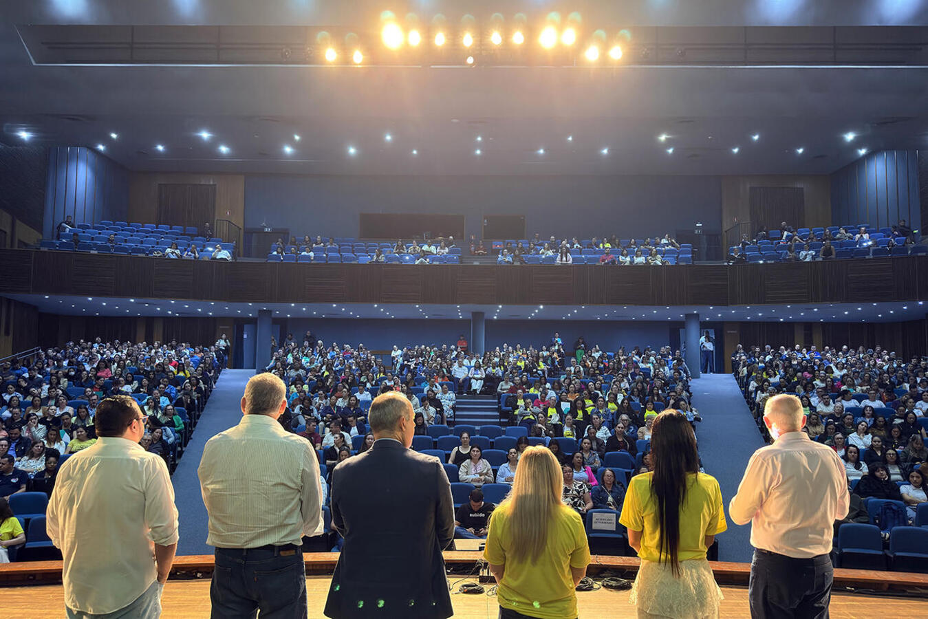 Palestras de especialistas sobre saúde mental e valorização da vida foram ponto central de evento realizado nesta sexta (18); número de inscrições chegou a 978