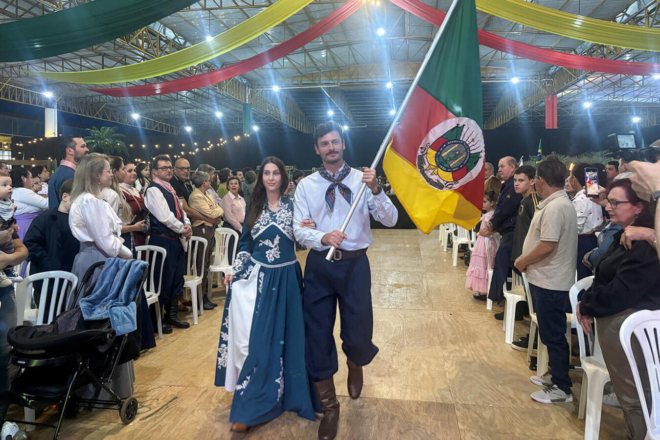 Solenidade na noite desta quinta (24) deu início a uma programação cultural repleta de atrações no Ismael Sperafico, que receberá 6 apresentações musicais até domingo (27)