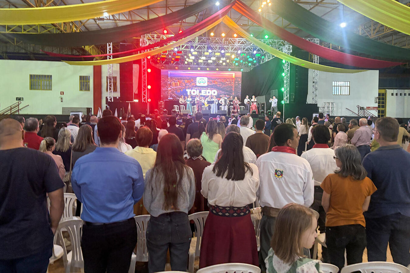 Solenidade na noite desta quinta (24) deu início a uma programação cultural repleta de atrações no Ismael Sperafico, que receberá 6 apresentações musicais até domingo (27)