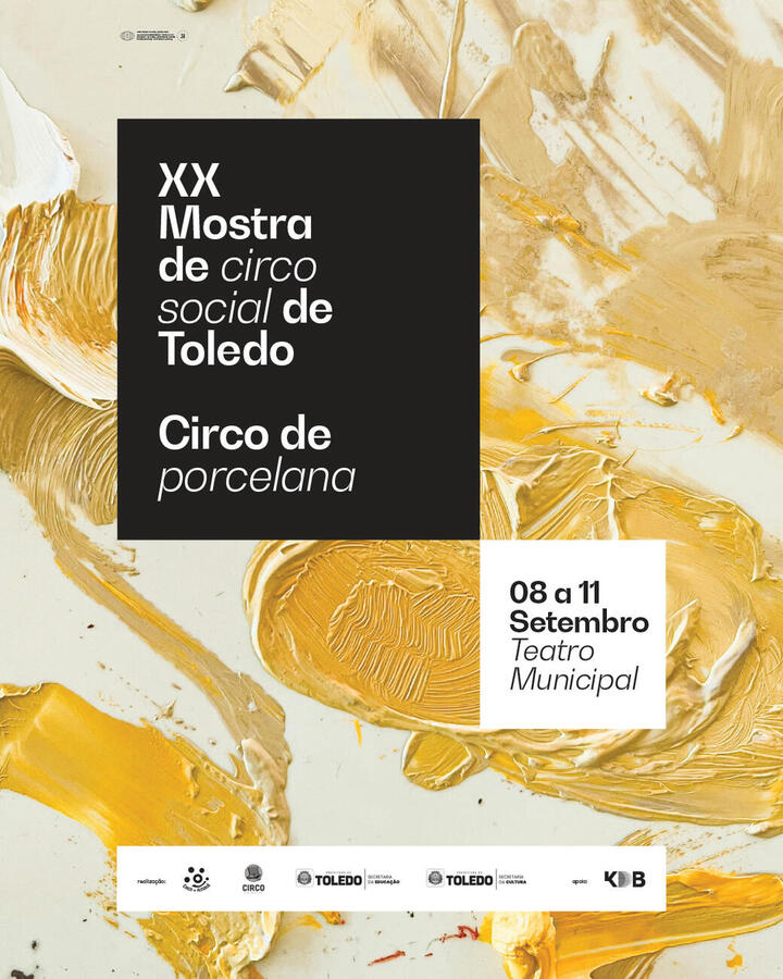 Programação de abertura inclui exposição, cerimonial com autoridades e espetáculo “Circo de Porcelana”, do Circo da Alegria