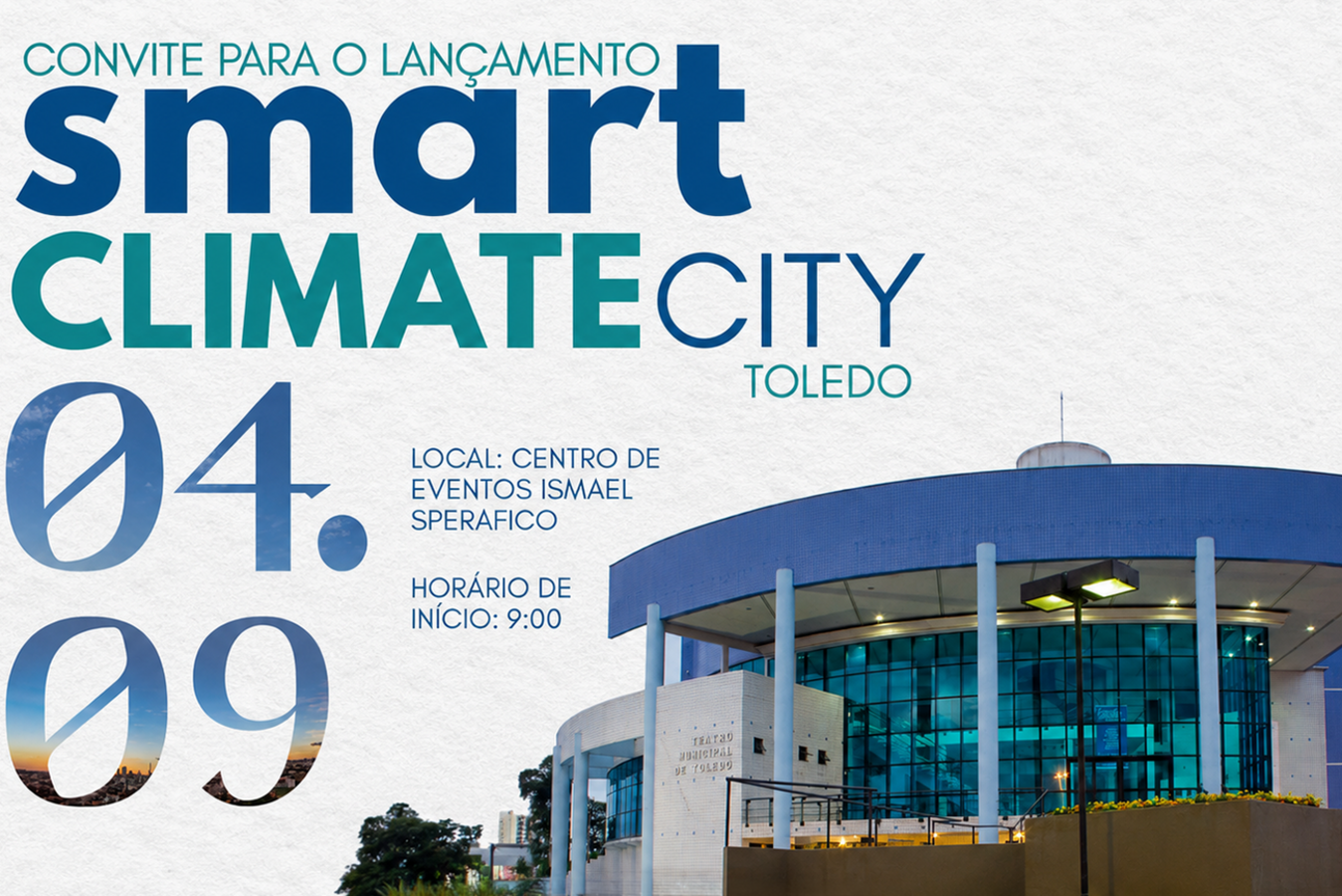 Município será o primeiro do interior do Paraná receber iniciativa de inteligência climática do Simepar que já foi lançado em Curitiba no mês passado