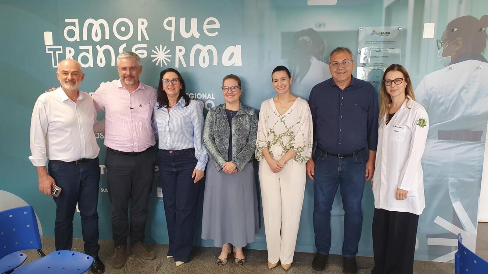 Visita na tarde desta quarta-feira (30) discutiu possibilidade de integração do HRT à UFPR e formação de complexo hospitalar universitário em Toledo
