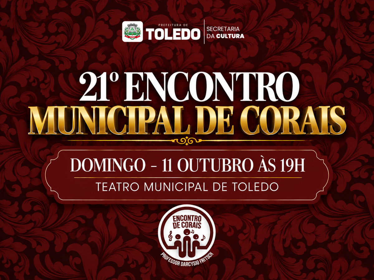 Evento, que tem o nome do professor Darcysio Fritsch, tem 14 grupos confirmados que garantirão um espetáculo ímpar que se inicia às 19h; entrada será franca