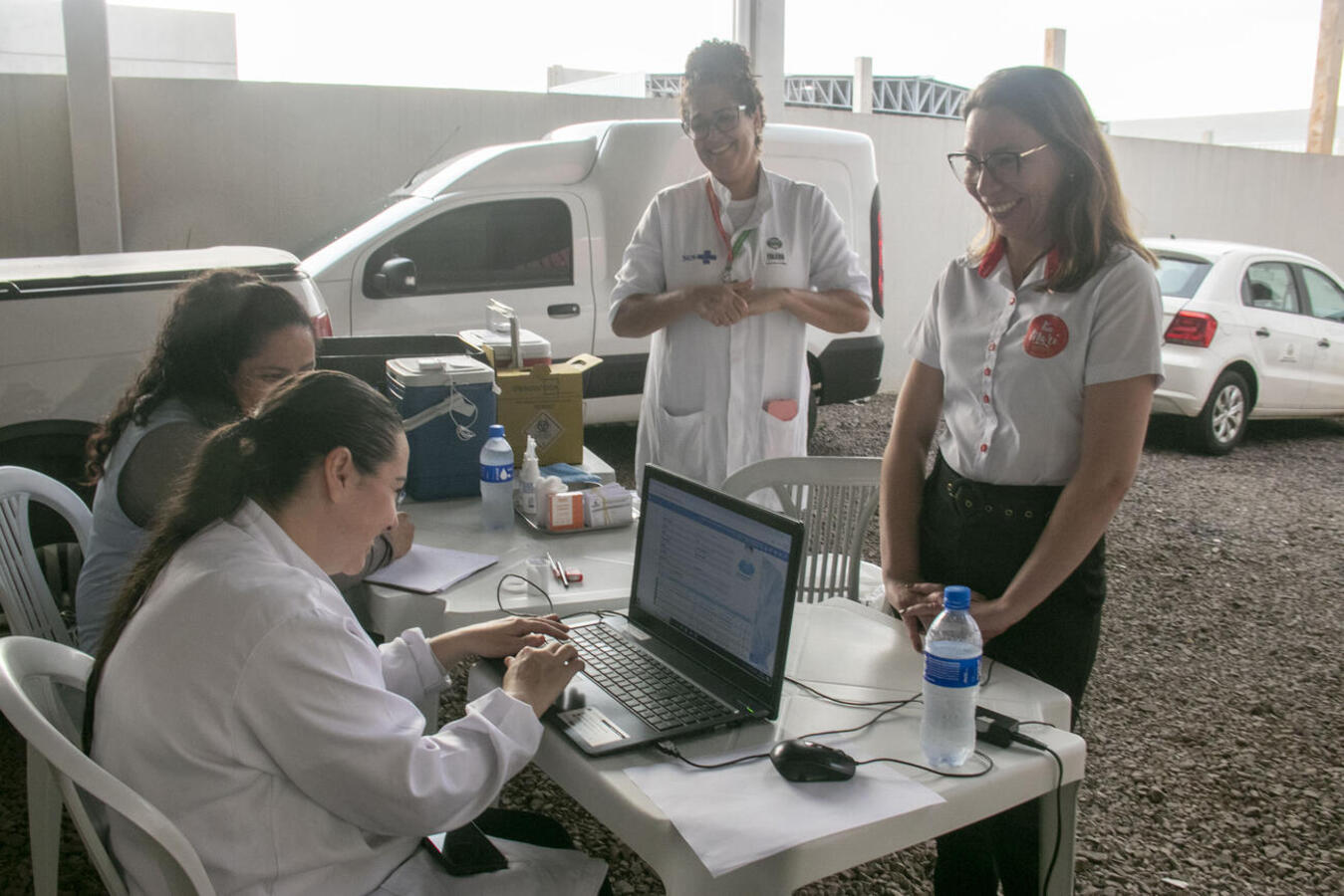 Atividade reuniu cerca de 50 trabalhadores e abordou saúde mental, saúde da mulher e saúde do homem