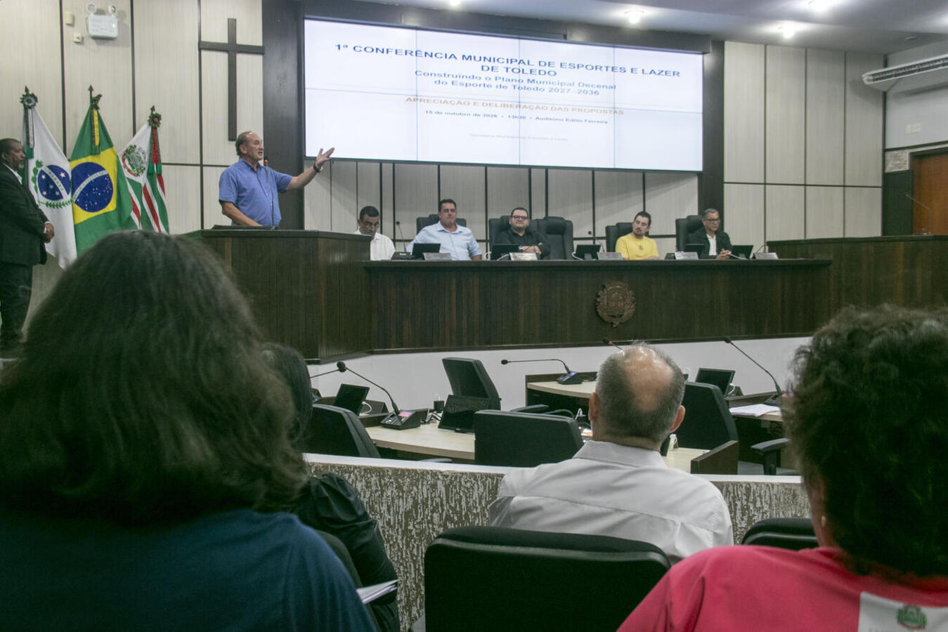 Conferência reuniu 40 propostas para elaboração do Plano Decenal Municipal do Esporte, que estabelecerá diretrizes para os próximos dez anos