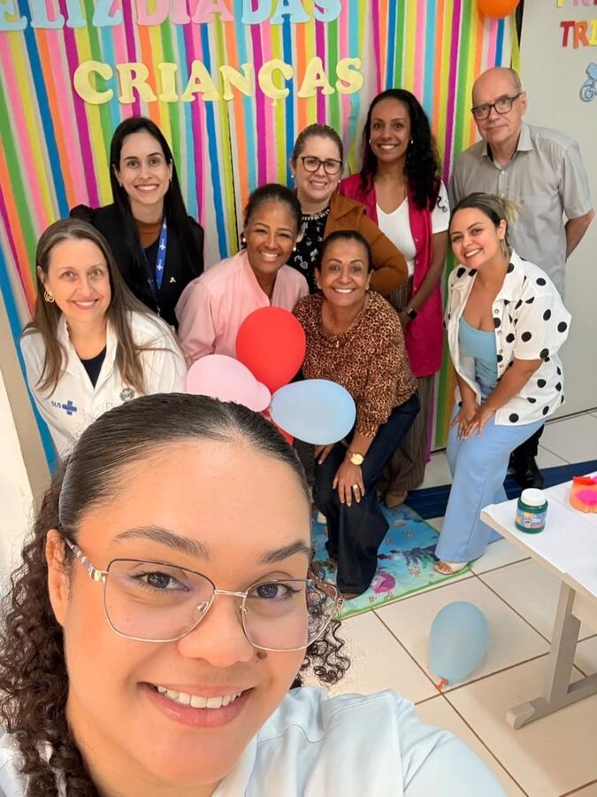 Iniciativa reuniu crianças, familiares e profissionais em atividades de integração; oficinas de Atividades de Vida Diária começaram em setembro