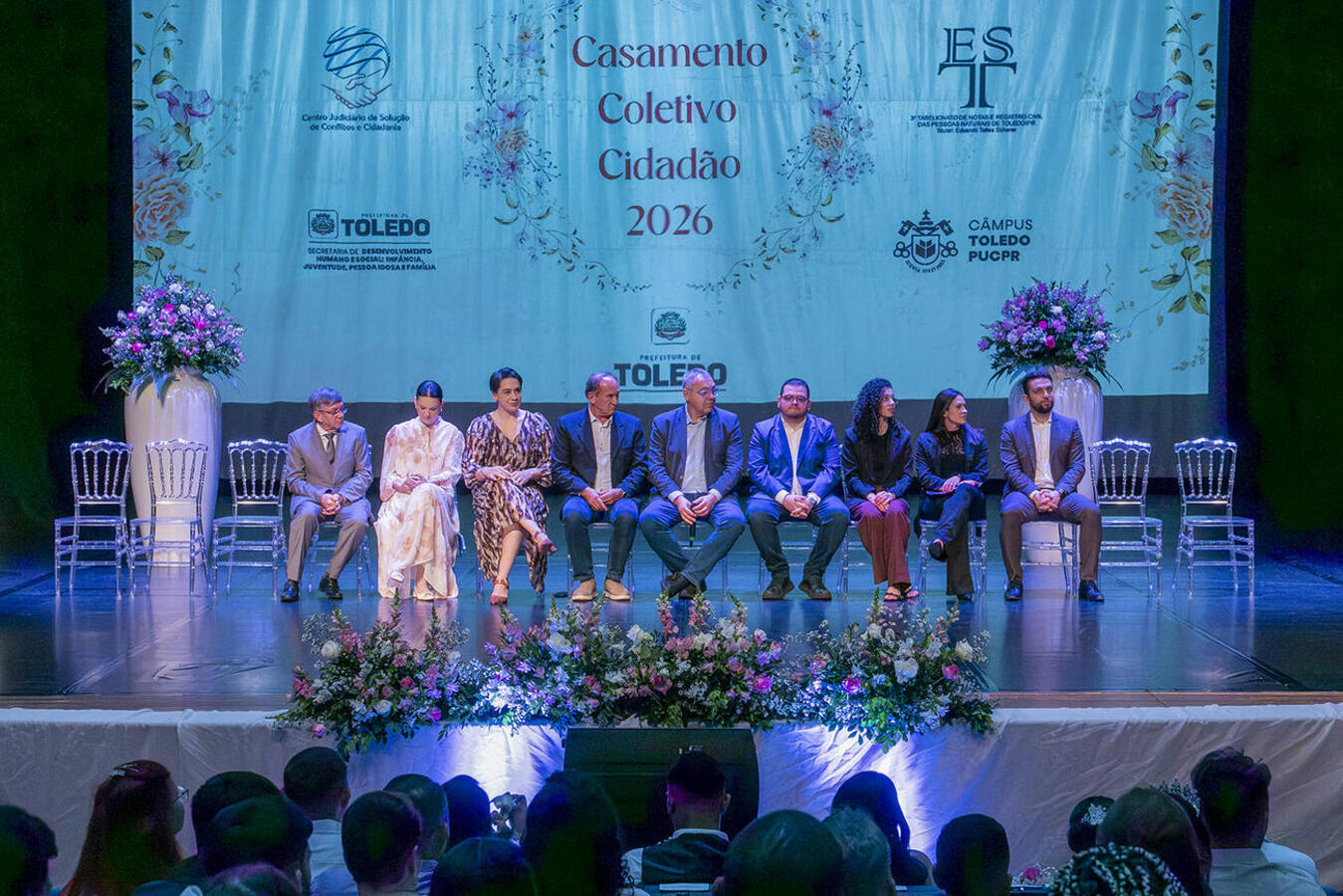 Realizado no último sábado (10) no Teatro Municipal, evento foi realizado pela SDHS em parceria com Cejusc, PUCPR e 3º Tabelionato de Notas e Registro Civil 