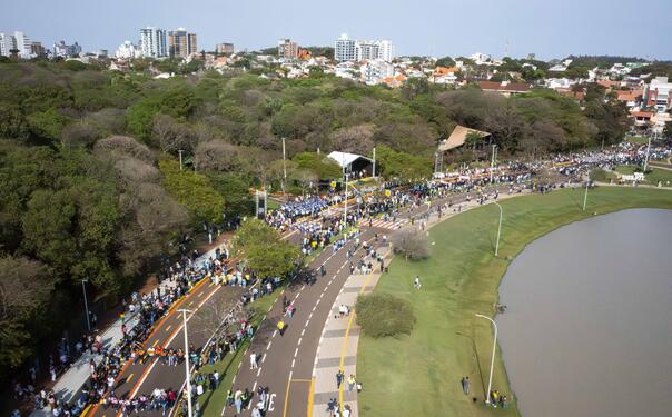 Medida visa garantir a segurança dos participantes do desfile cívico alusivo à Independência do Brasil (foto) que será realizado no principal cartão-postal de Toledo