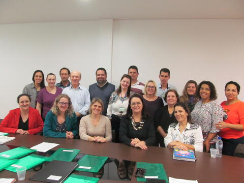 VISITA DO CONSELHO MUNICIPAL DE EDUCAÇÃO DE FOZ DO IGUAÇU EM TOLEDO