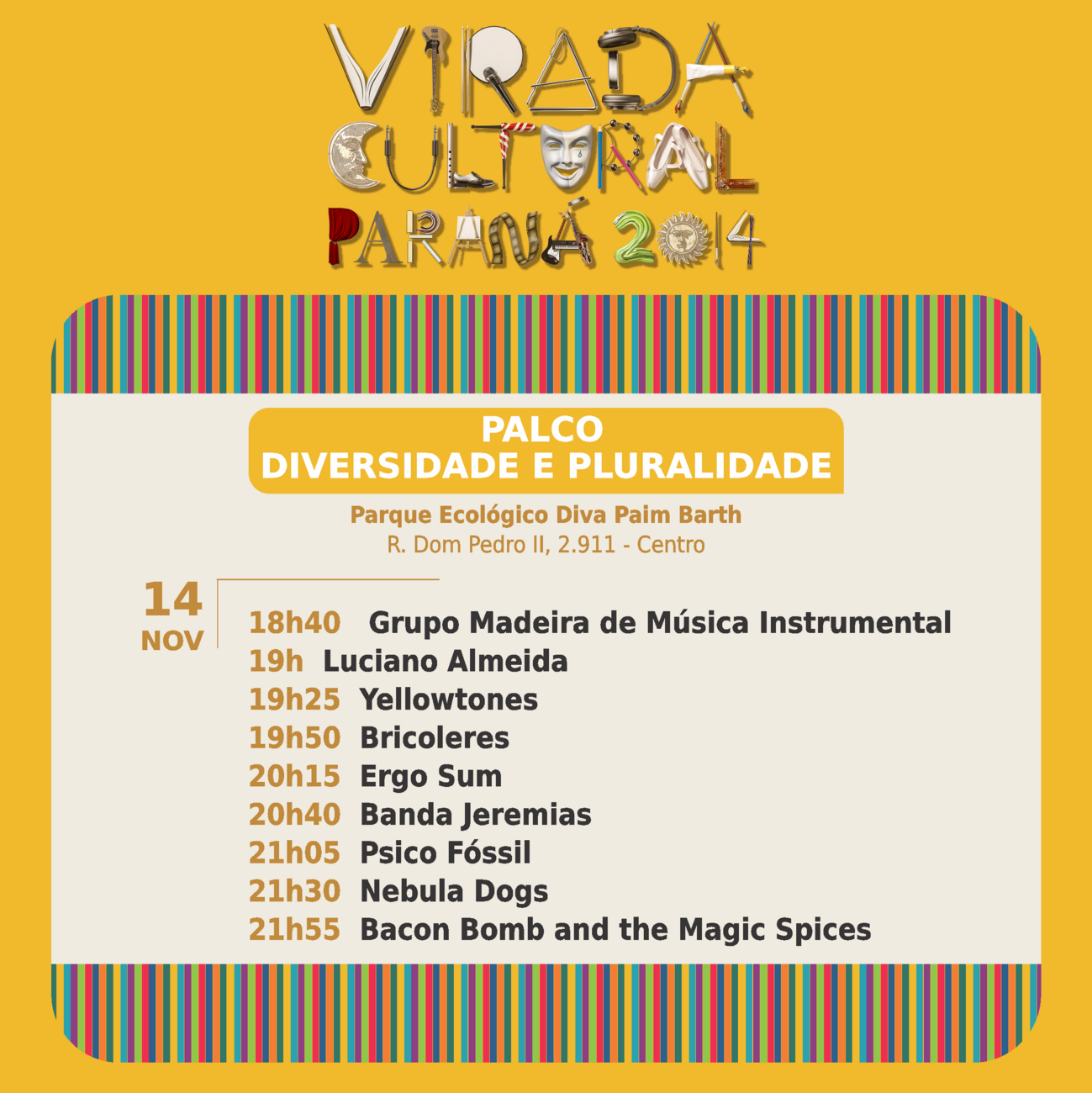  Palco Diversidade e Pluralidade - 14/11	