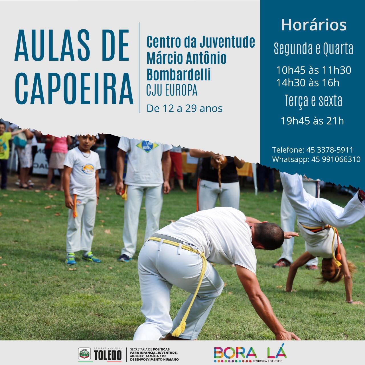 Aulas de Capoeira