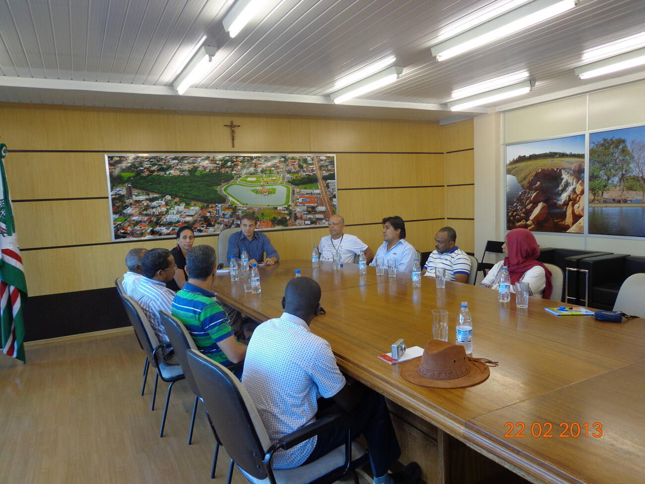 DELEGAÇÃO DO SUDÃO EM VISITA TÉCNICA NO MUNICÍPIO DE TOLEDO – FEVEREIRO 2013