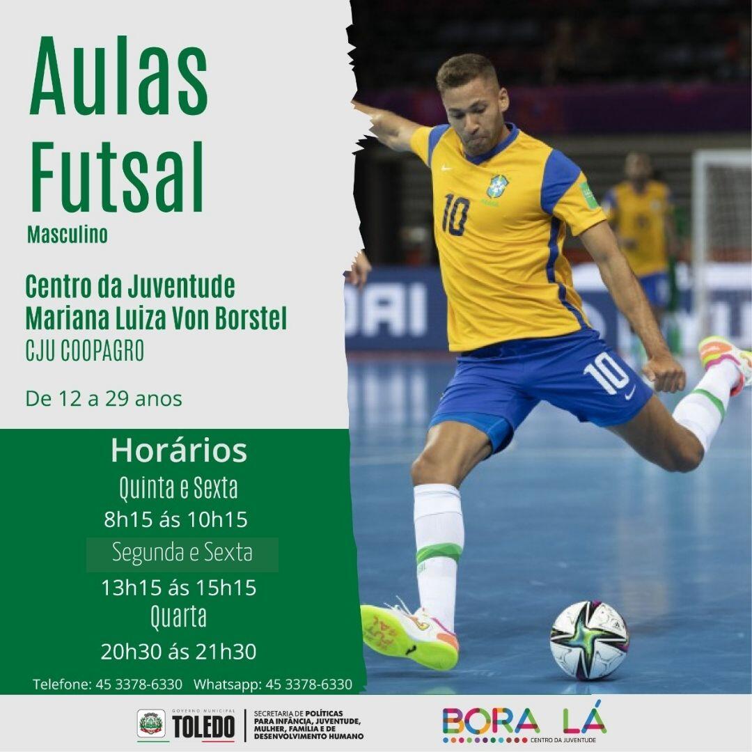Aulas de Futsal Masculino