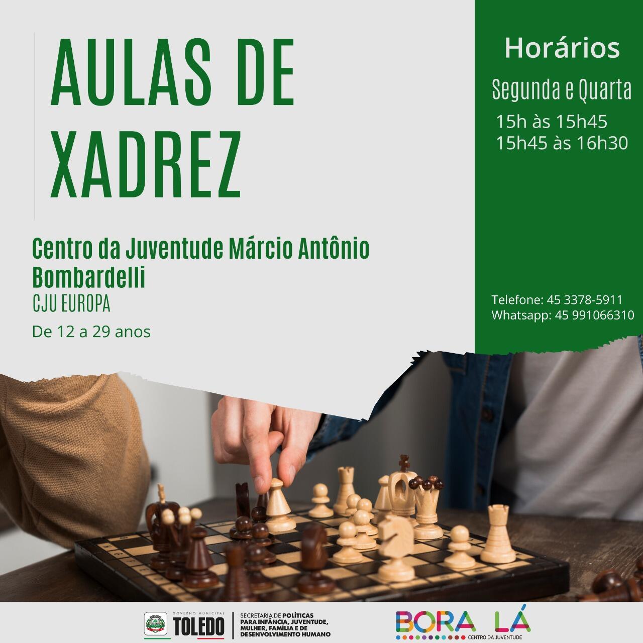 Aulas de Xadrez