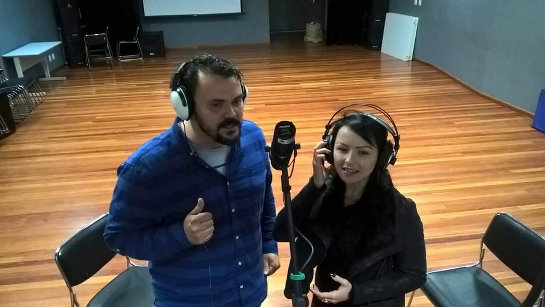 Gravação do novo hino de Toledo com Junior Brejanim