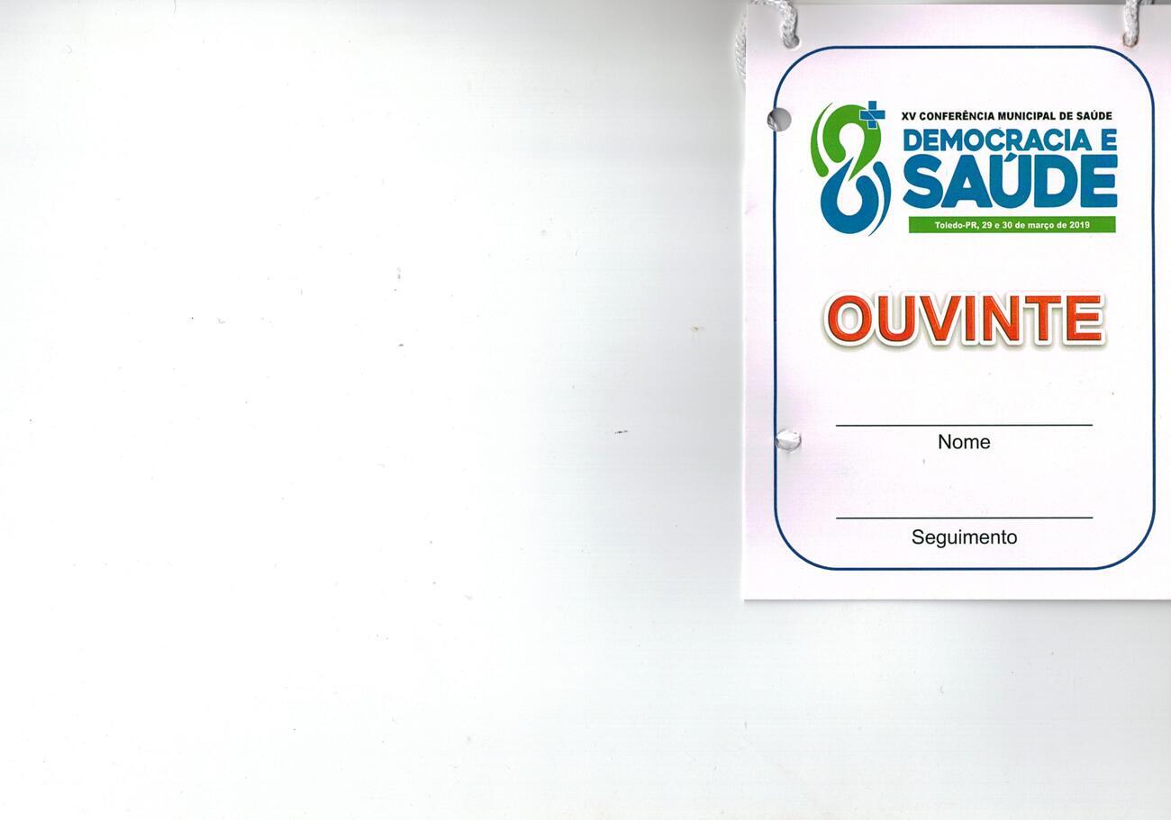 Crachá Ouvinte