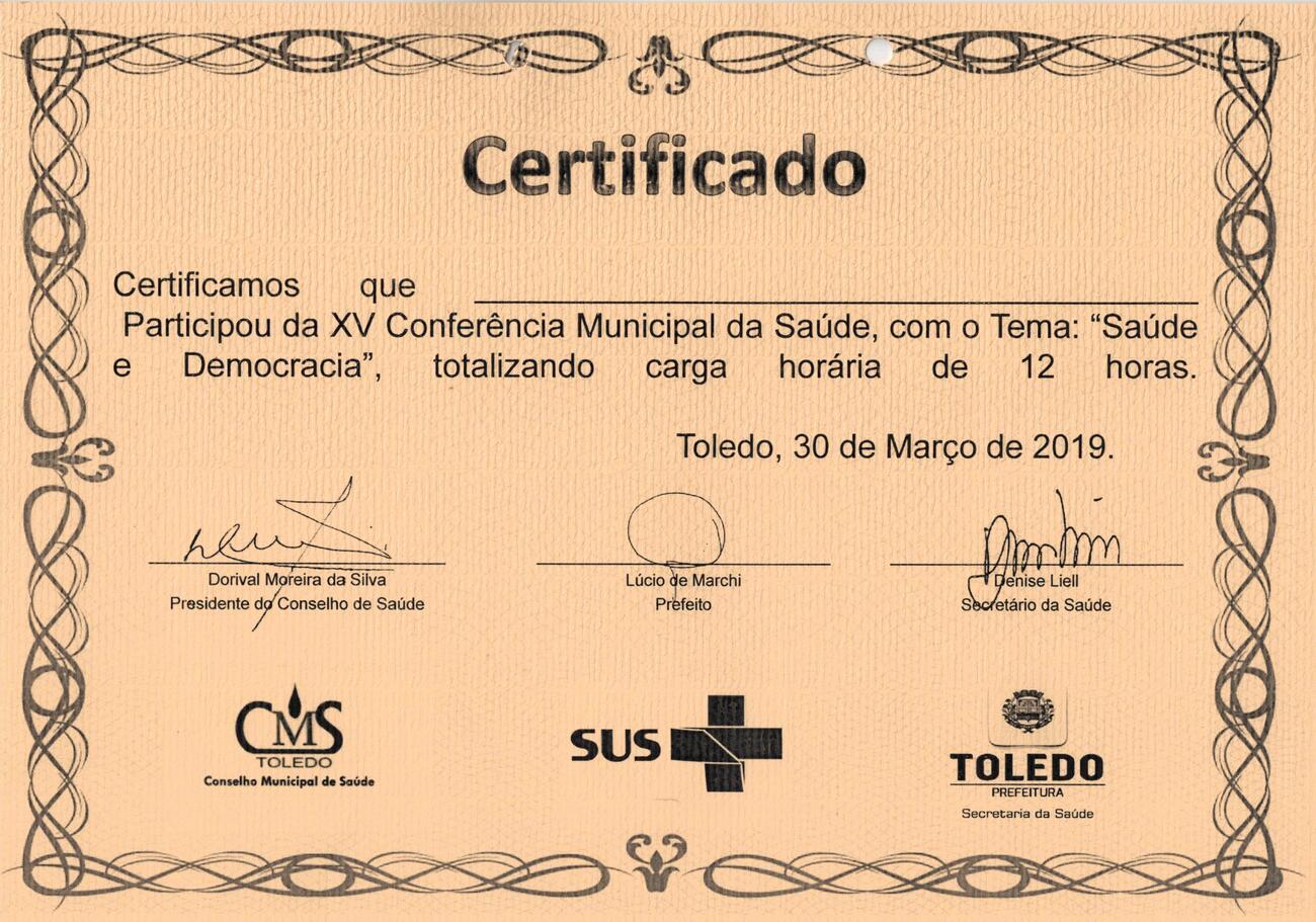 Certificado