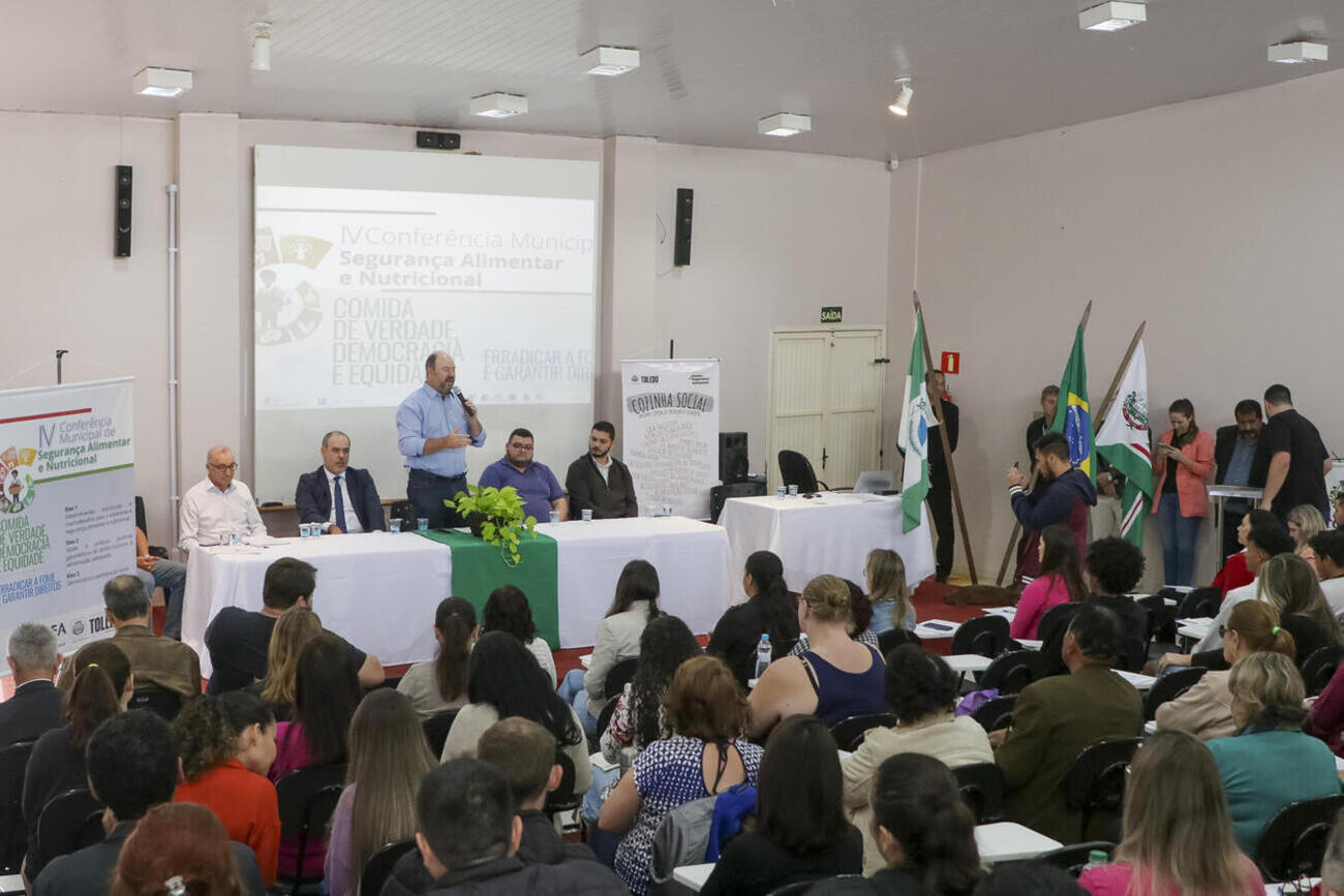 Solenidade de abertura da IV CMSAN