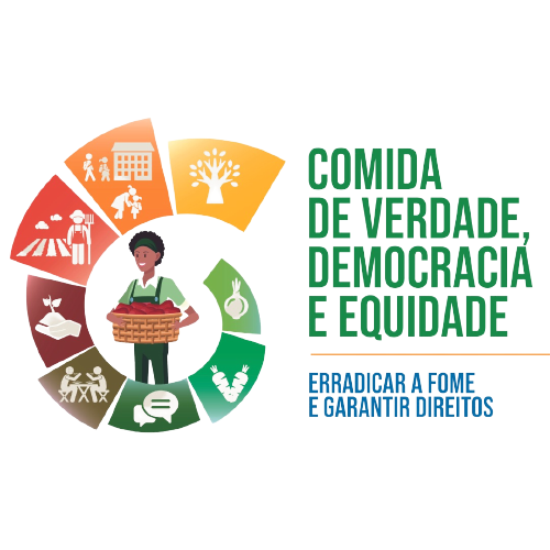 Logo da IV Conferência Municipal de SAN 