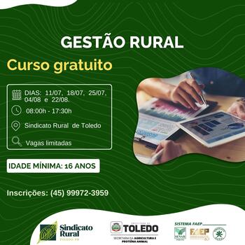 curso “Gestão Rural” 