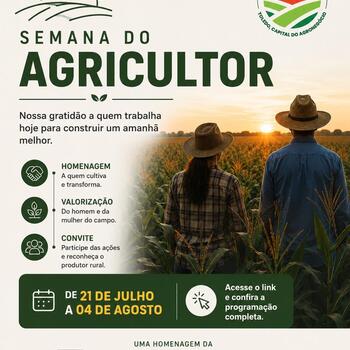 🌾 Semana do Agricultor 2026 🌾