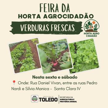 FEIRA DA HORTA AGROCIDADÃO 