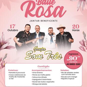 6º Baile Rosa - Jantar Beneficente