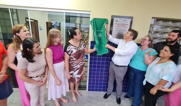 Solenidade de entrega das obras reuniu pais, alunos, professores e membros da comunidade escolar como um todo