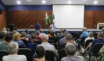 Grupo formado por 45 profissionais que atuam neste segmento conheceu, nesta quinta-feira (25), granjas, Biopark e Centro de Eventos de Eventos Ismael Sperafico