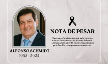 Gestão Municipal lamenta o falecimento do ex-servidor Alfonso Schmidt