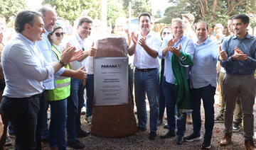 Governador lança pedra fundamental da duplicação da PR-317 e entrega rodovia PR-239