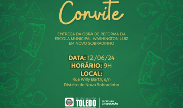 Evento está programado para 9h no distrito de Novo Sobradinho