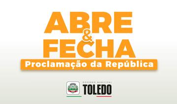 Confira as repartições ligadas à prefeitura que fecham nesta sexta-feira (15) e os serviços que se mantém em funcionamento