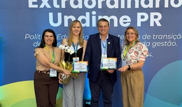 Município foi premiado por obter o 4º maior Ideb e o 3º melhor Indicador Criança Alfabetizada entre cidades com população entre 100 mil e 200 mil habitantes