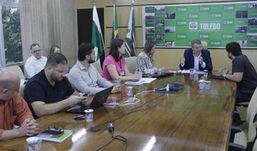 Encontro aconteceu nesta quarta-feira (4) na Sala de reuniões do Gabinete do Prefeito e está disponível no link Atos da Transição no Portal do Município de Toledo