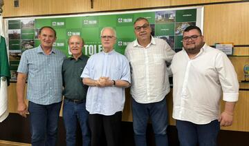 Dom Odilo e seu Irmão, Flávio Scherer, se reuniram com autoridades e relembraram fatos históricos do desenvolvimento de Toledo