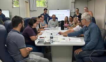 Nesta quarta-feira (5) a Secretaria de Planejamento, Habitação e Urbanismo se reuniu com a Secretaria da Saúde para discutir a prioridade de projetos