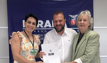 Sheila Delava e Simone Ferrari permanecem na capital até quinta-feira (27) numa extensa agenda de eventos e encontros