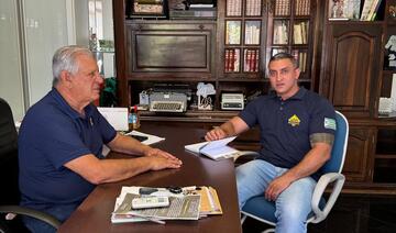 Nesta segunda-feira (3) o secretário de Segurança e Mobilidade Urbana se reuniu com o Deputado Federal Dilceu Sperafico para discutir o trânsito e a segurança do município