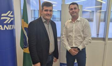 Secretário da Infraestrutura Rural e Urbana e de Serviços Públicos, Fabio Leal, esteve em Curitiba representando Toledo