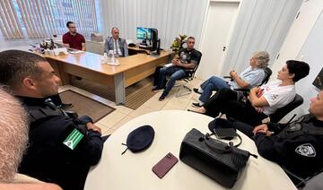 Representantes da Prefeitura de Toledo se reuniram com o promotor público José Roberto Moreira sobre abordagem a Pessoas em Situação de Rua