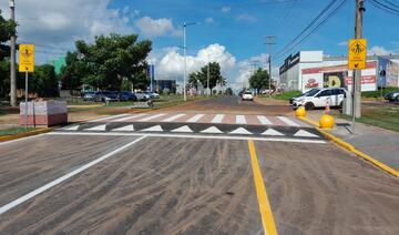 A partir de amanhã (4), equipes da Emdur executarão o mesmo trabalho, mas, dessa vez, na pista contrária da Avenida Maripá (sentido BR 163-Centro)