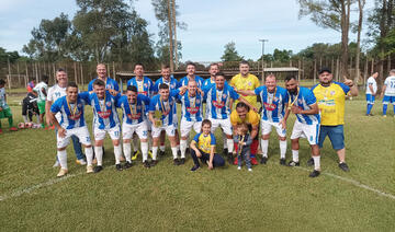 Representado pela equipe CWA Ansolin, campeã da Taça Mauro Maiorki de Futebol Sete, município conquistou vaga para fase macrorregional da categoria 40+
