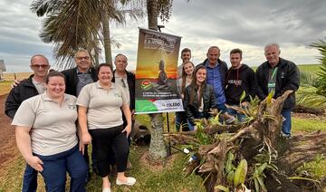 Ato simbólico aconteceu nesta quinta (24) na propriedade da família Della Pasqua, em Linha Flórida, onde a produção diversificada alia preservação com turismo rural