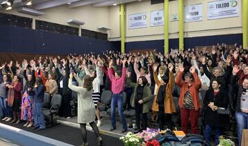 Produtoras rurais participaram nesta terça-feira (29) de ação da Semana do Agricultor que contou com palestra, relaxamento, meditação e sorteio de brindes 
