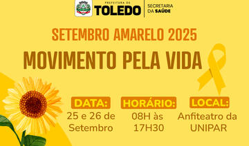 Departamento da SMS abordará o tema da campanha em entrevistas, palestras e evento nos dias 25 e 26 (quinta e sexta-feira) no anfiteatro do câmpus 1 da Unipar