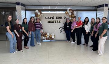 Tarde de reflexão e confraternização reuniu, na Unopar/Toledo, nesta segunda-feira (13), 68 diretores e coordenadores da rede municipal de ensino