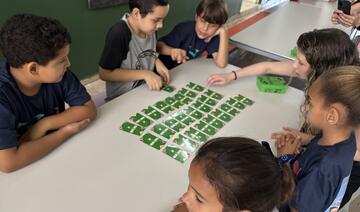 Ação utilizou jogos e brincadeiras para orientar crianças e adolescentes sobre prevenção de doenças