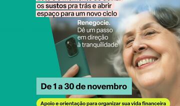 Iniciativa, em parceria com Senacon, Proconsbrasil e Febraban, segue até o dia 30 e possibilita que consumidor negocie seus débitos pela plataforma Consumidor.Gov
