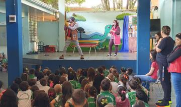 Projeto apresentou, nesta terça-feira (18), a peça “Mistério à Vista: Desvendando um Caso de Bullying”, com sessões nos períodos matutino e vespertino